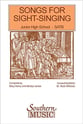 Songs for Sight-Singing - Volume 1 SATB Book cover